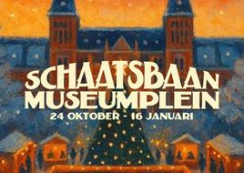 Schaatsbaan Museumplein: schaatsen met het Rijksmuseum als decor