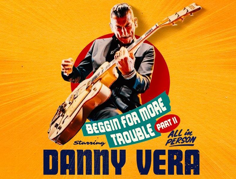 Danny Vera keert terug naar Eindhoven met Beggin’ For More Trouble Part 2 in het Klokgebouw
