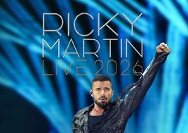 Ricky Martin komt in 2026 naar Oberhausen