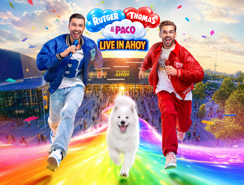 Rutger, Thomas & Paco Live in Ahoy | Tickets en info