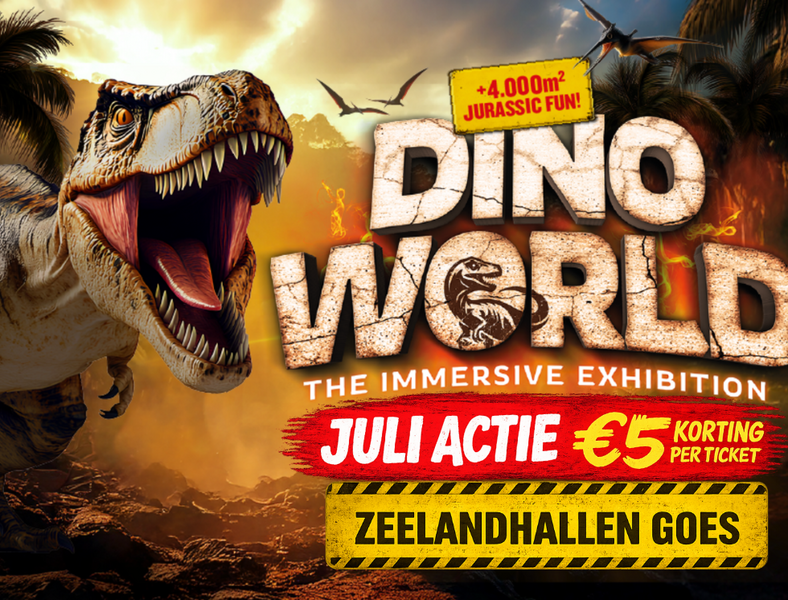 Dino World in Goes verlengt succesvolle zomeractie