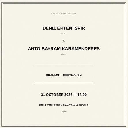 Brahms & Beethoven Sonatas