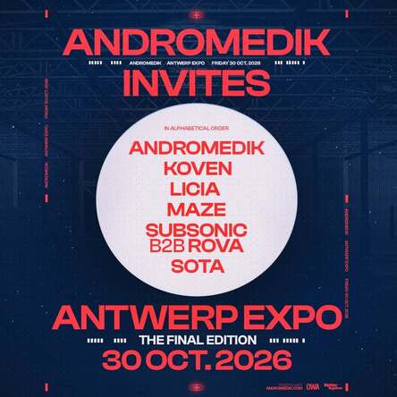 Andromedik Invites at Antwerp Expo 2026