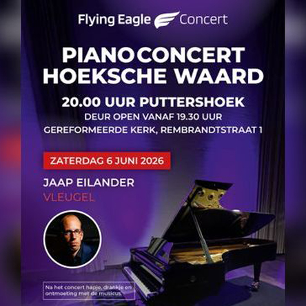 Pianoconcert Hoekschewaard - Jaap Eilander