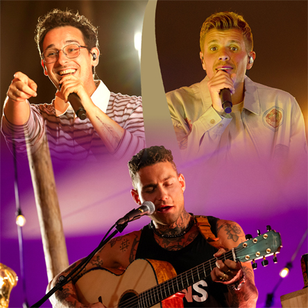 Nielson & Douwe Bob & Jaap Reesema Kampvuurconcert