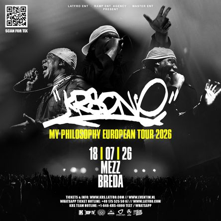 KRS One LIVE IN BREDA