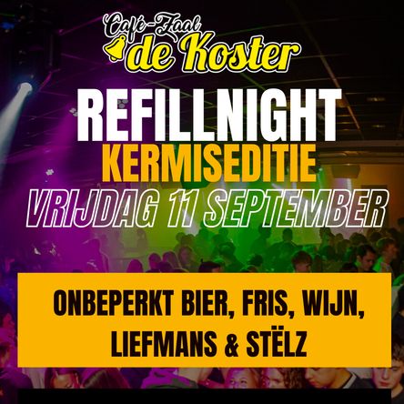 REFILLNIGHT KERMIS 2026!