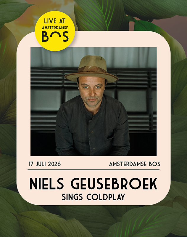 NIELS GEUSEBROEK SINGS COLDPLAY - Live At Amsterdamse Bos
