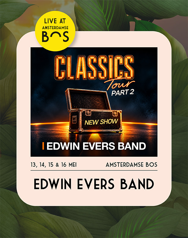 EDWIN EVERS BAND - Live At Amsterdamse Bos