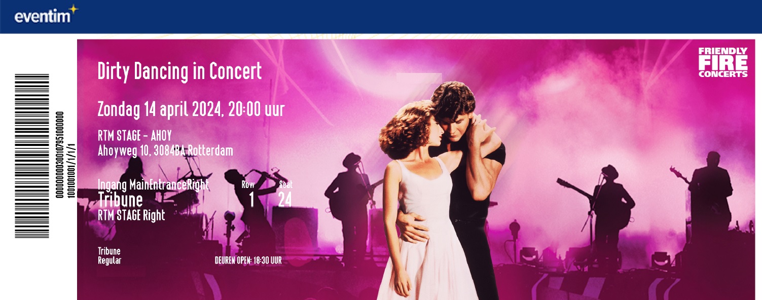 Tickets voor Dirty Dancing in Concert bestel je bij Eventim.nl - Dé ...